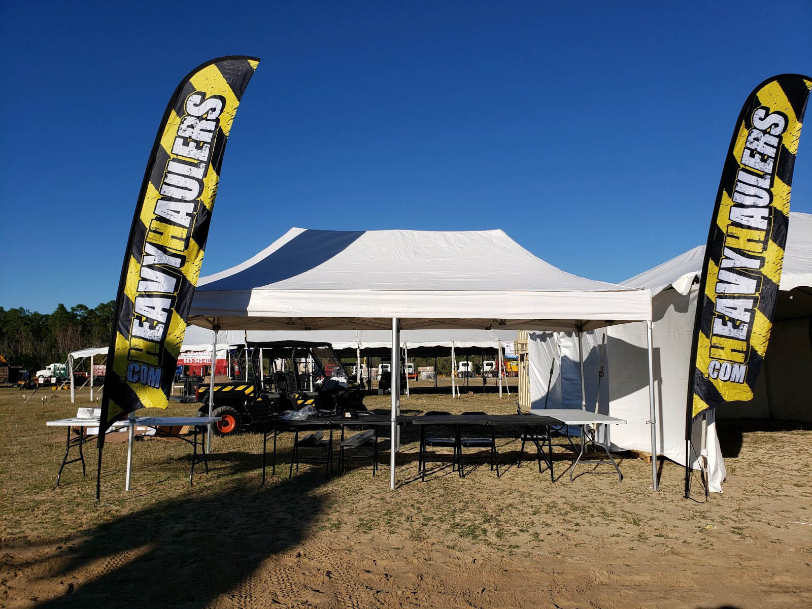 HeavyHaulers.com Tent