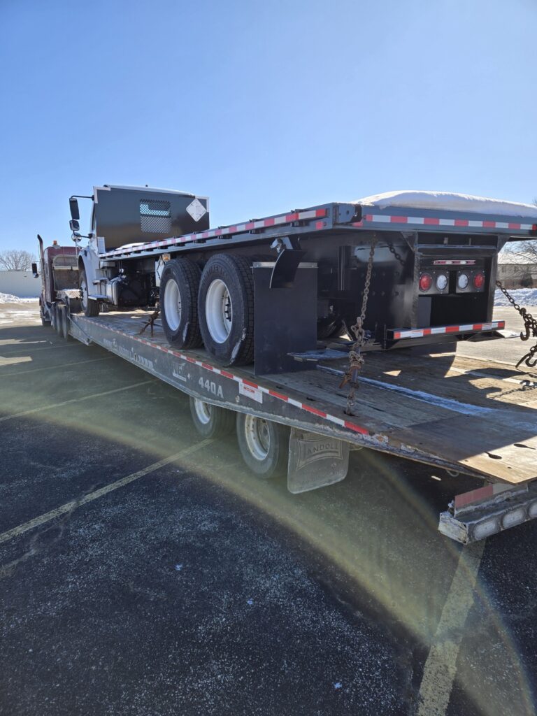 1 Flatbed Trucker Truck