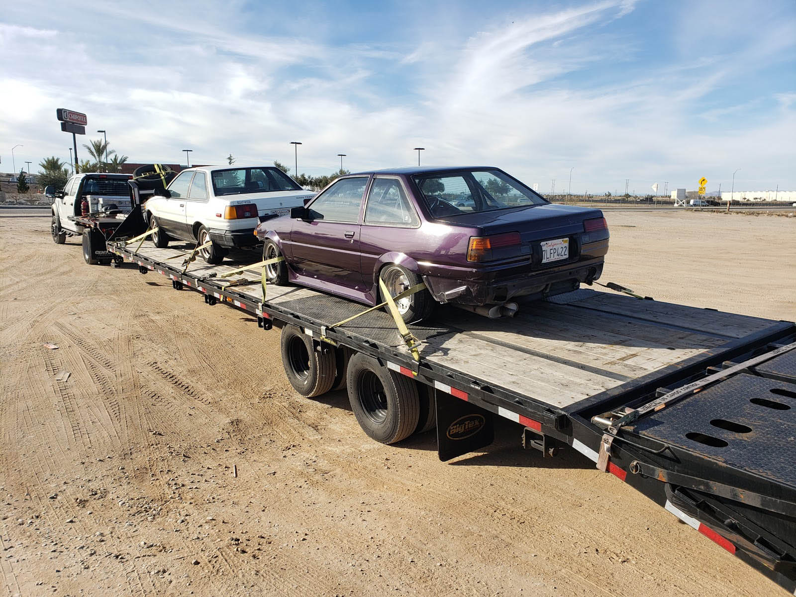 Hauling Old Cars