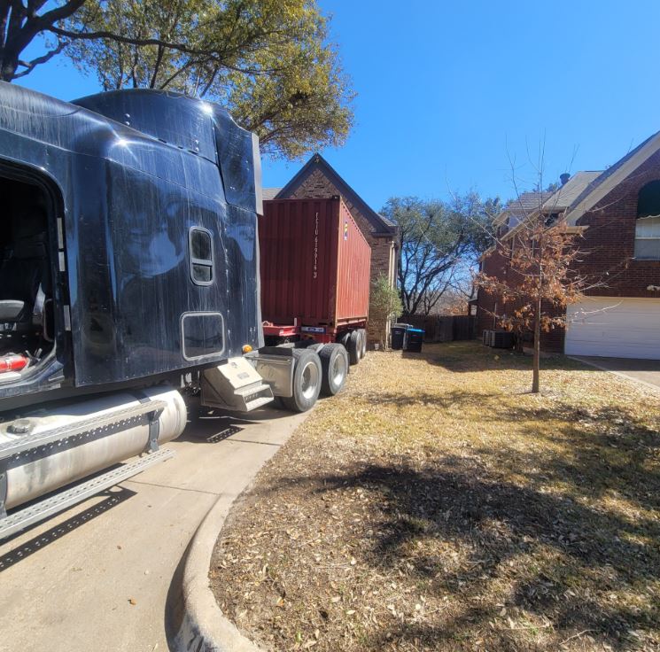 20ft container with used household goods