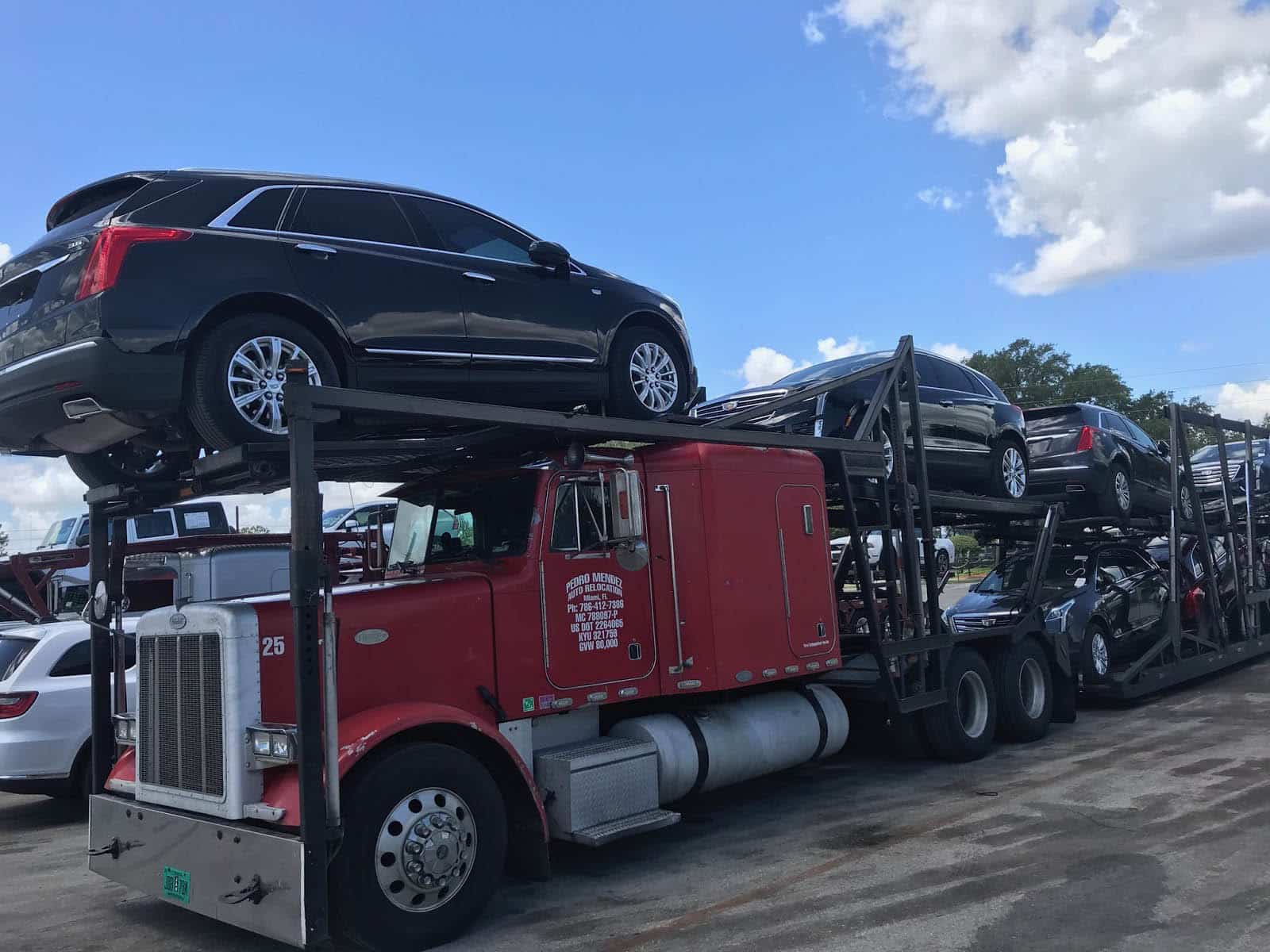 Transporting SUVs