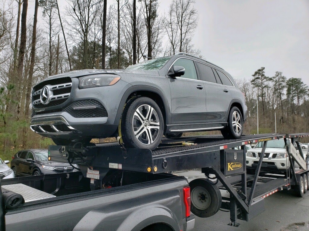 Transporting Mid Size Vehicle