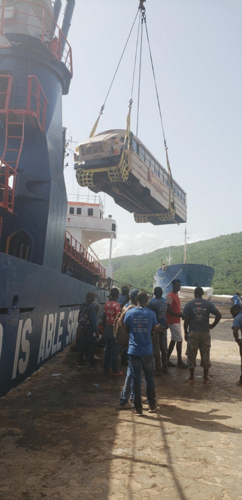 Pastor’s School Bus