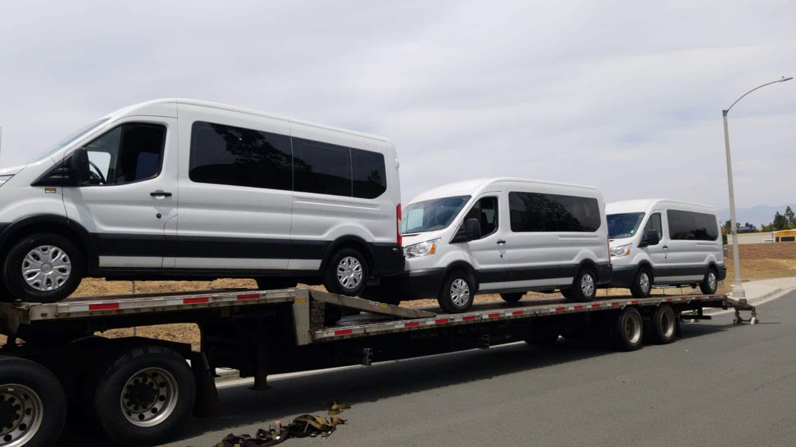 Shipping Large Vans