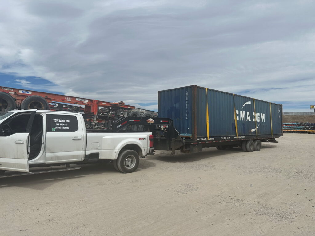 Empty 40 ft Container