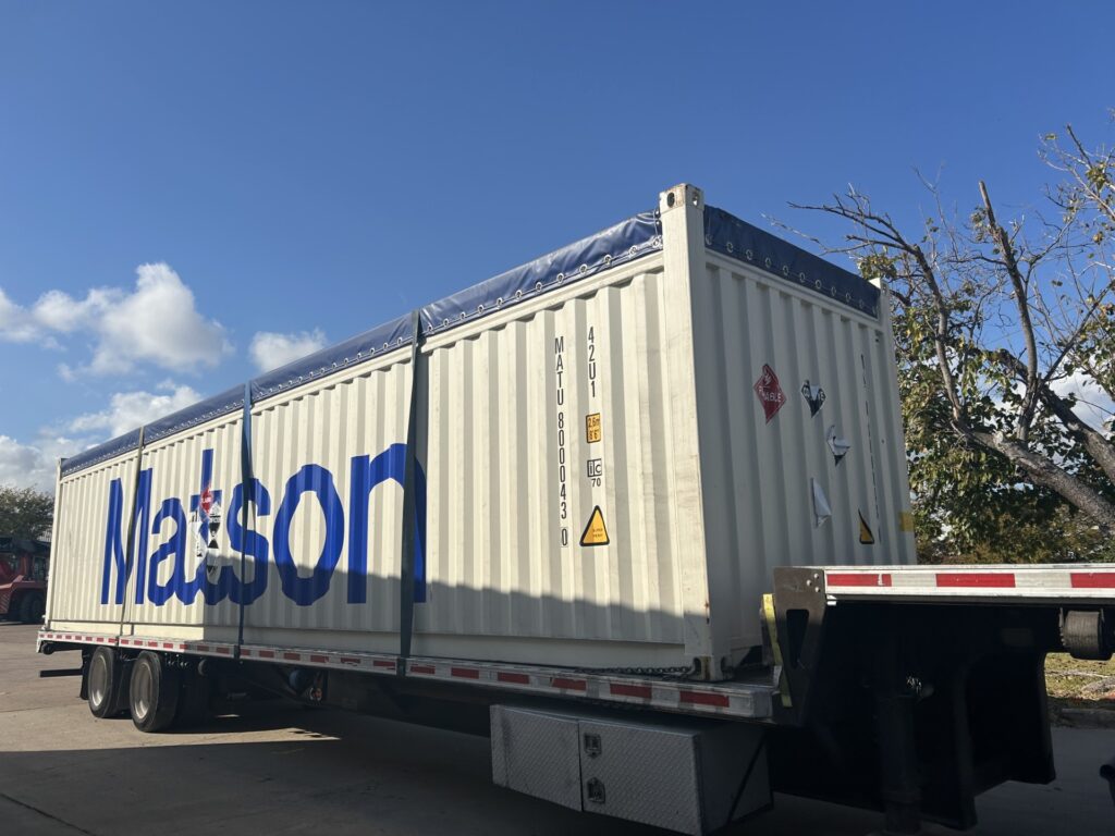 Open Top 40ft container
