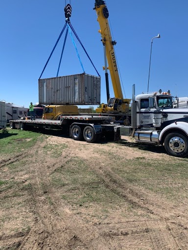 Loading Up a Shipping Container