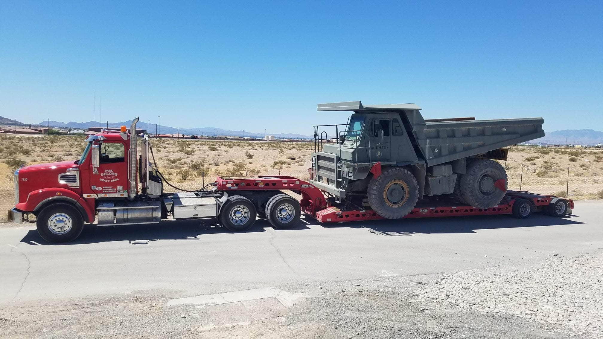 87k lbs Rock Truck