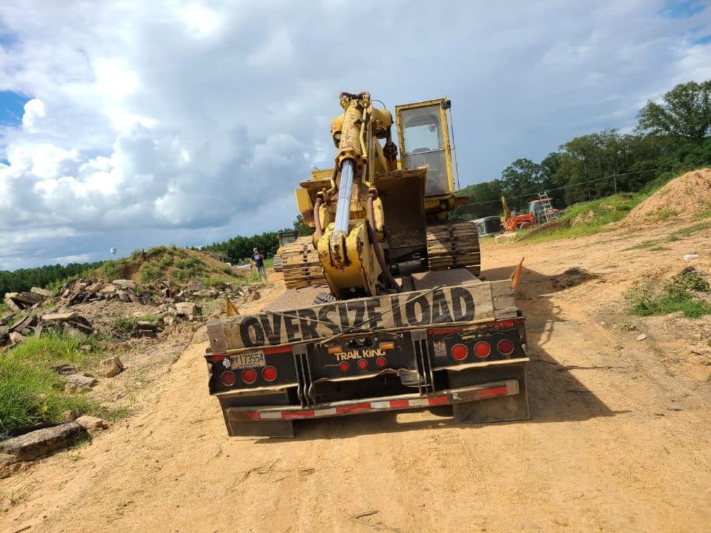 Oversize Excavator