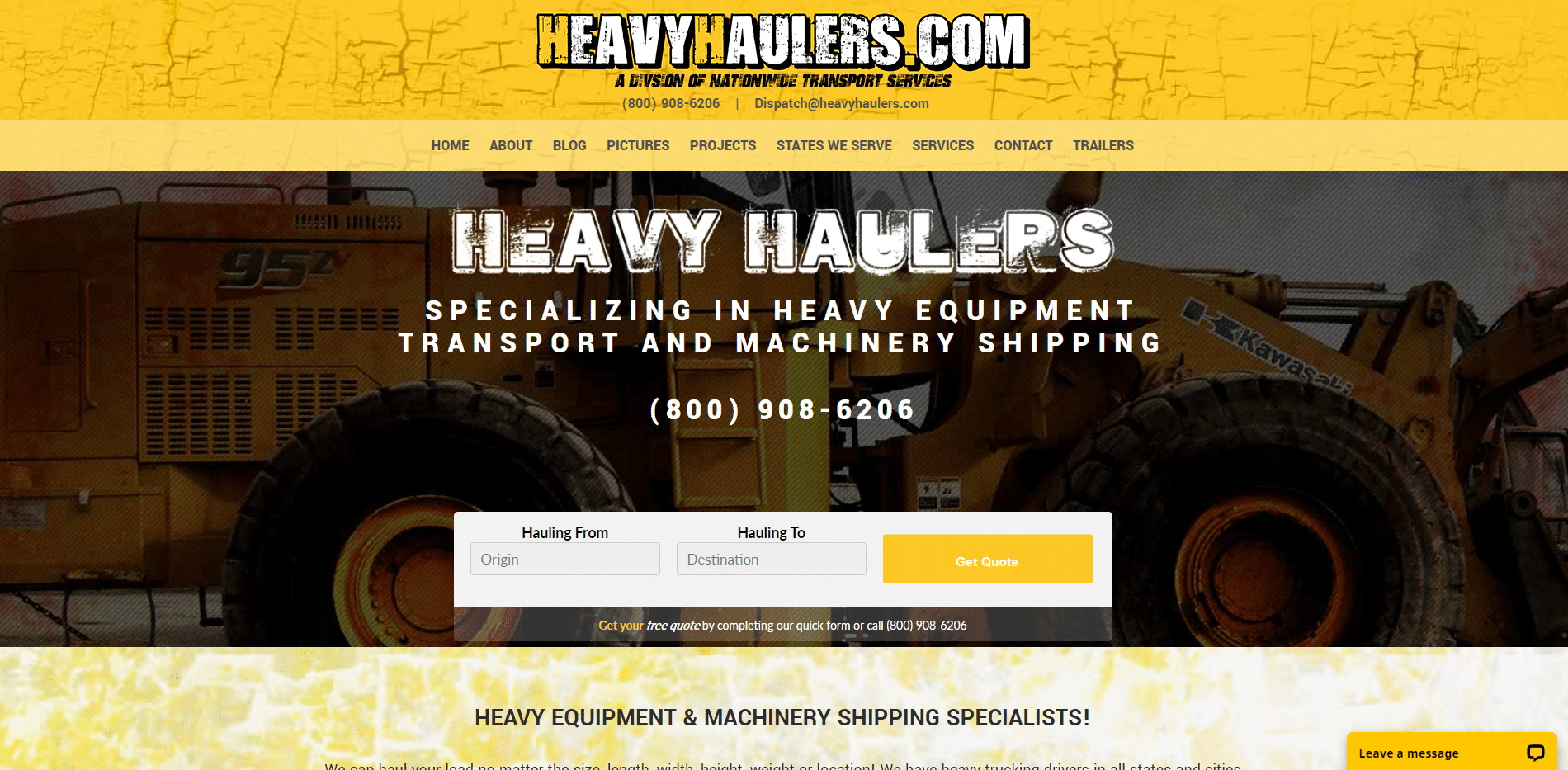 Heavy Haulers