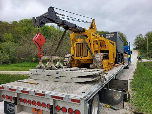 CAT D4 Boom Crane