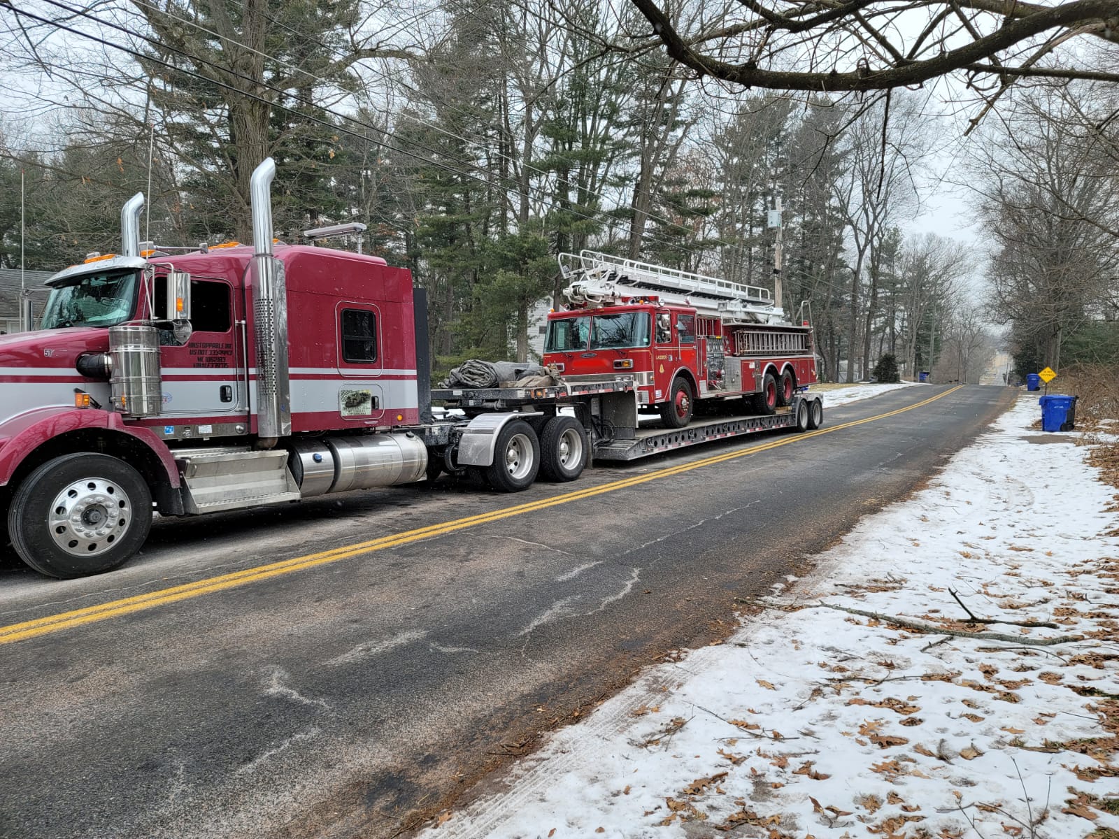 Ladder Fire Truck