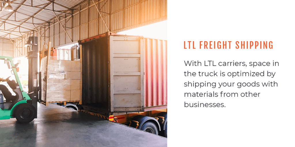 What is LTL freight shipping