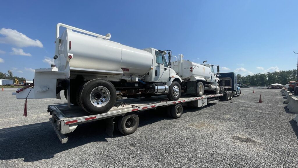 2- International 4300 Water Truck