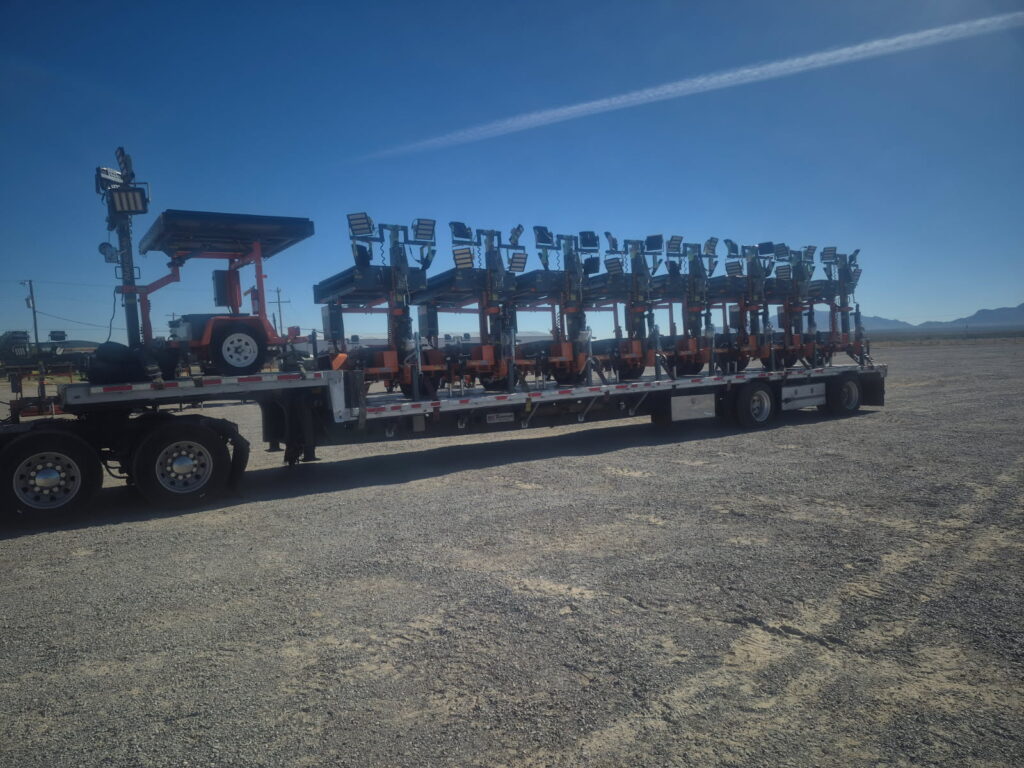 10 National Signal LTS160N Solar Light Towers