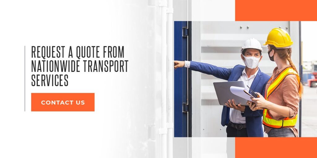 Request a Quote From Nationwide Transport Services
