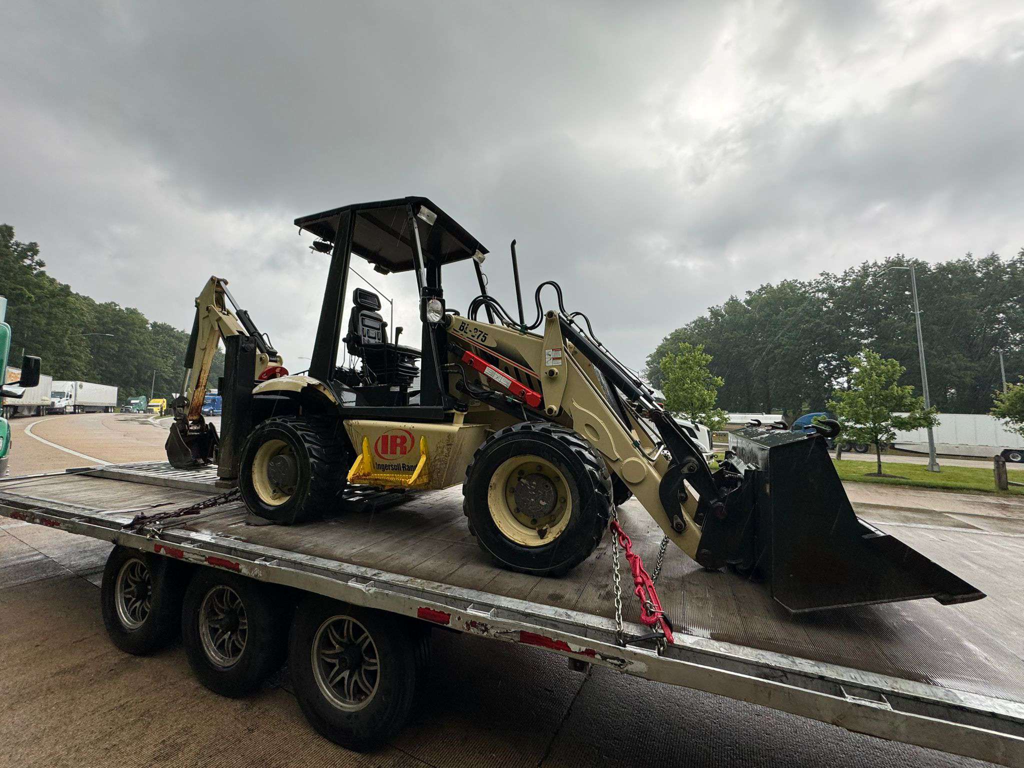 2003 Ingersoll-Rand BL375 Backhoe Loader