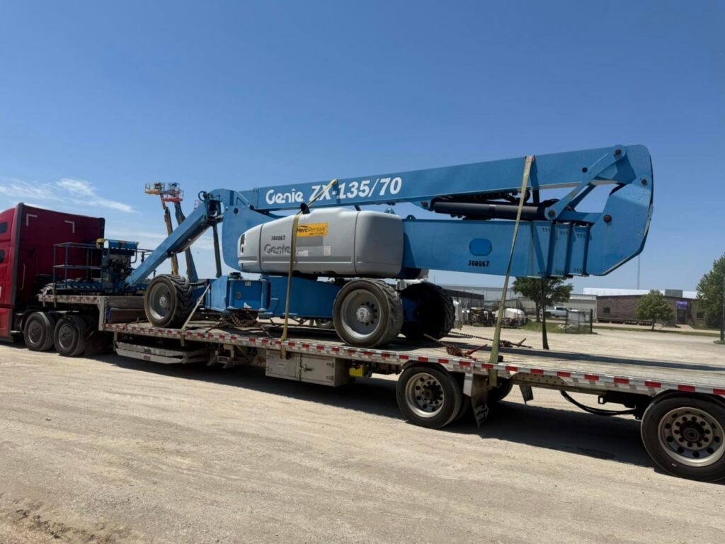 2016 Genie ZX 135 70 Articulating Boom Lift Man