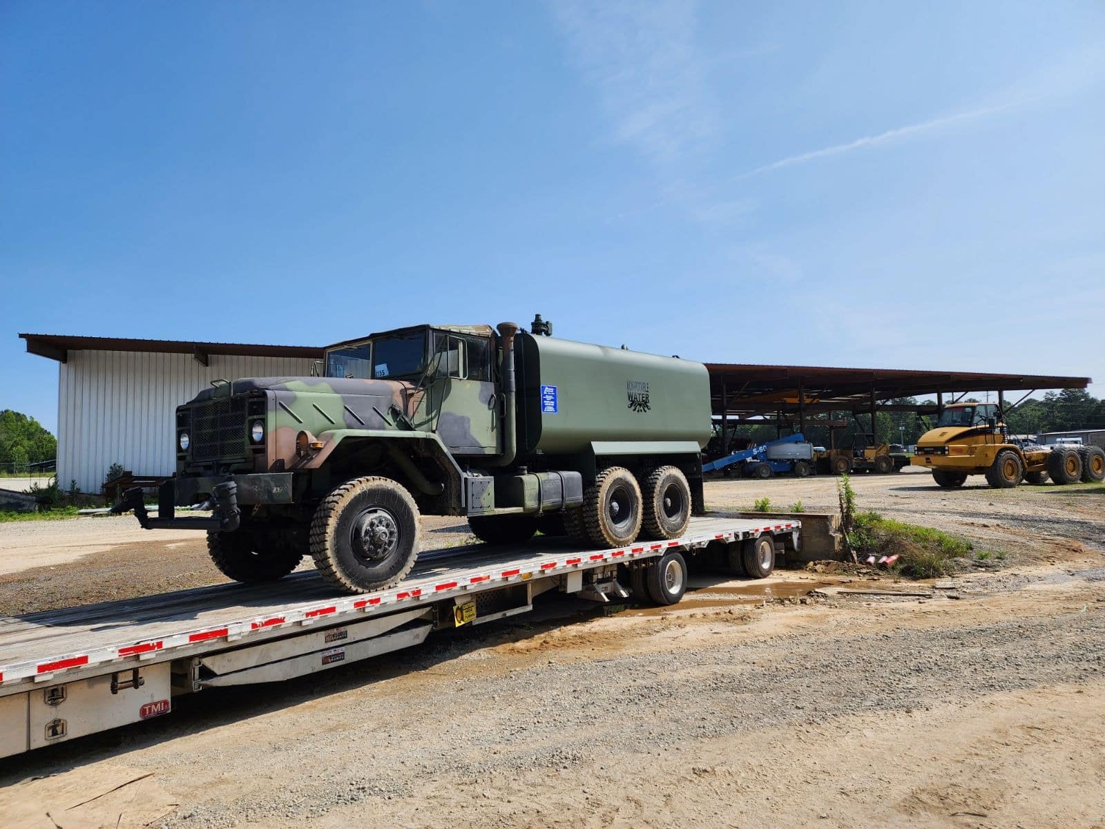 2020M923  Military Cargo Water Truck