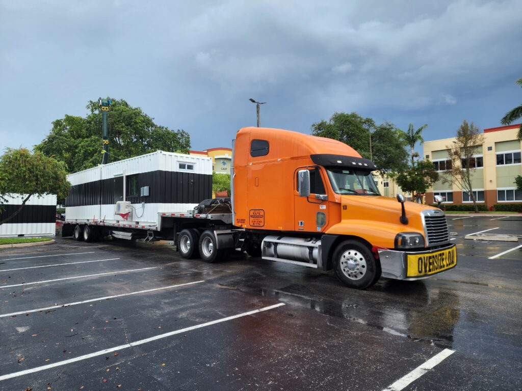 Conex Shipping Container Moving Services