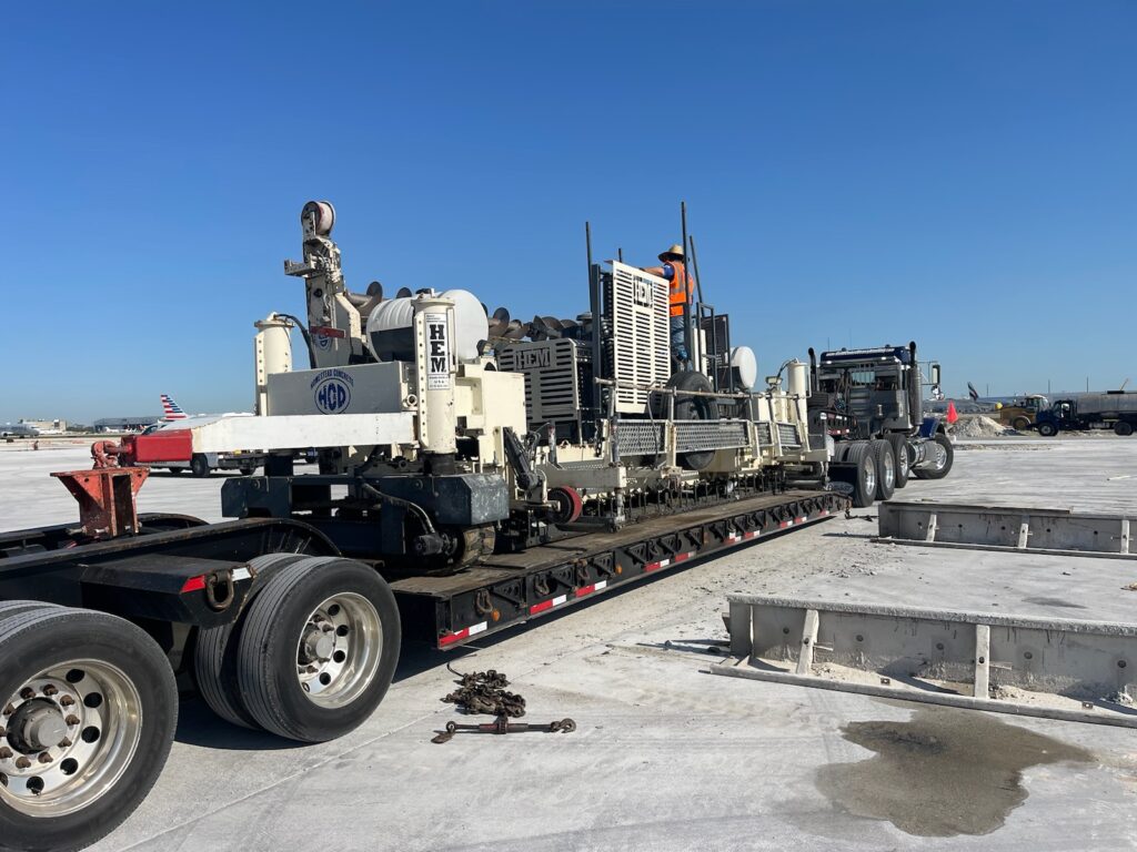 Concrete Paving Machine