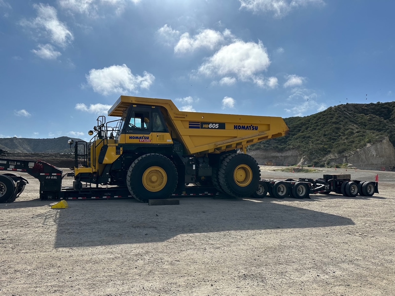 2023 Komatsu HD605-8 Rock Truck