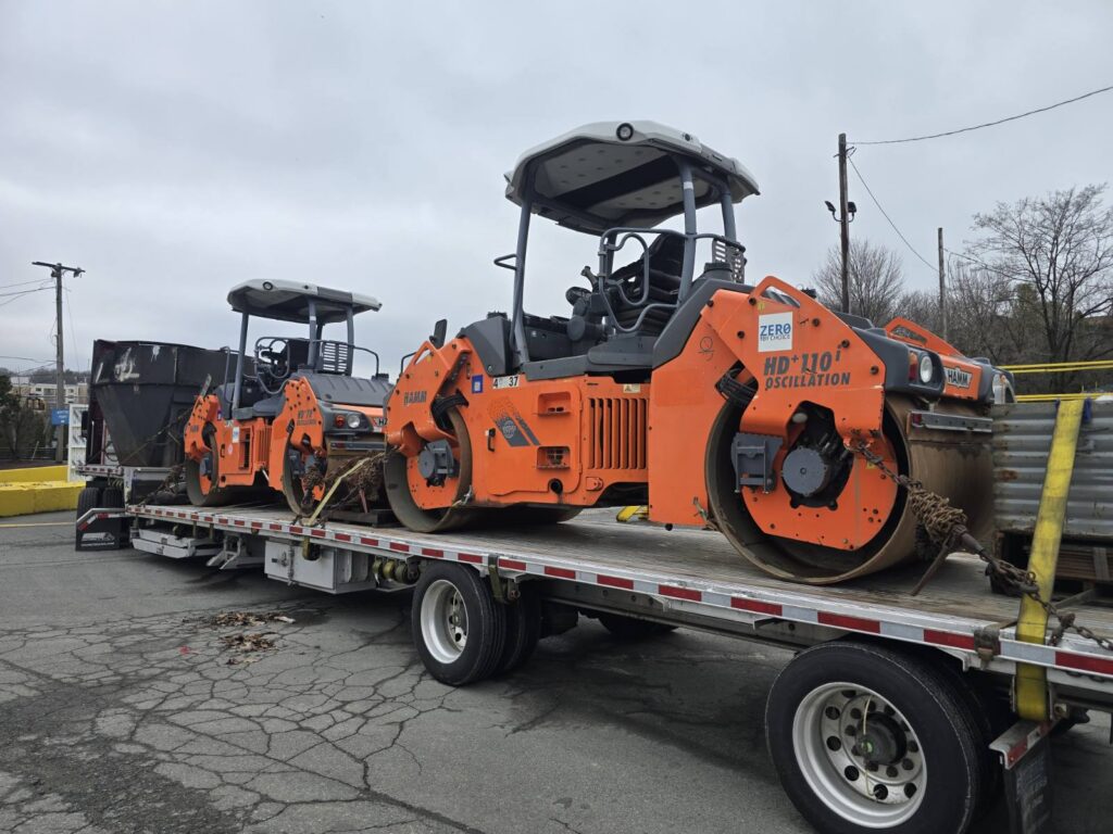 2016 Hamm HD 70 Roller and 2016 Hamm HD 110i Roller