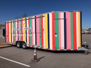 Packed Party Enclosed Trailer