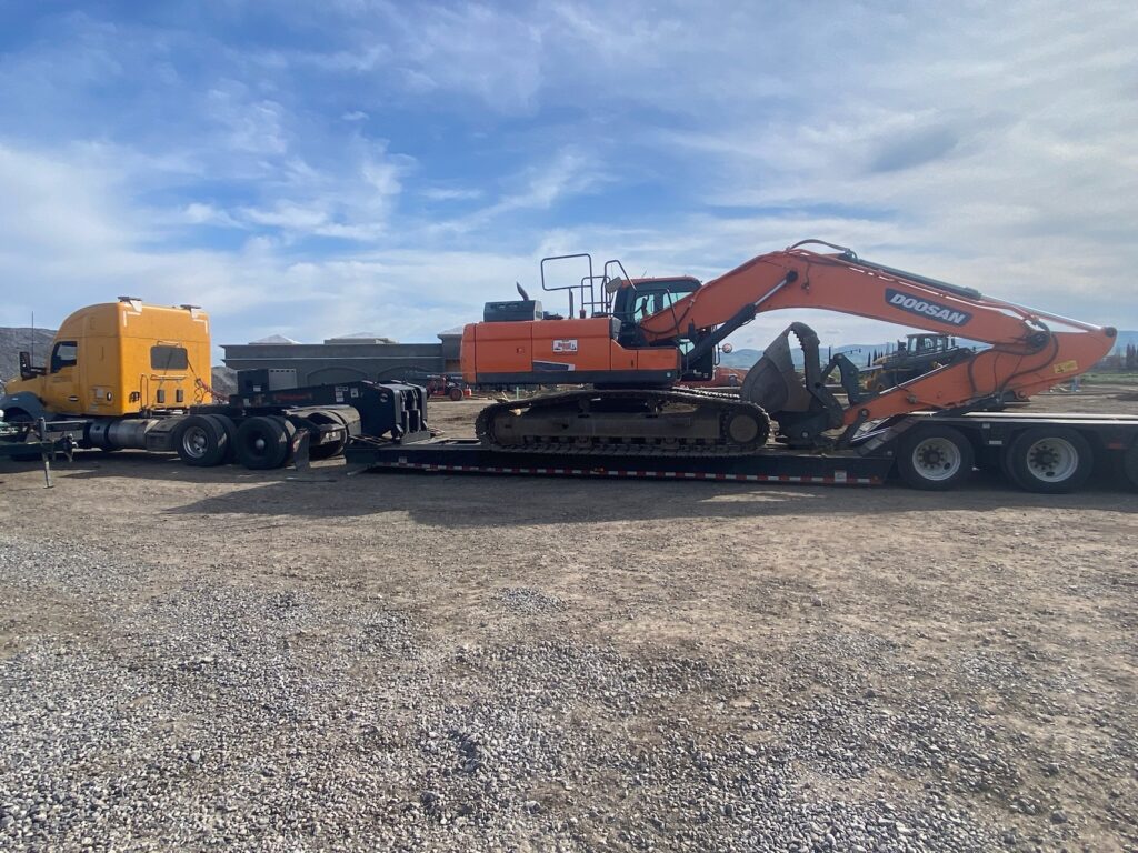 1 Doosan 260 Excavator