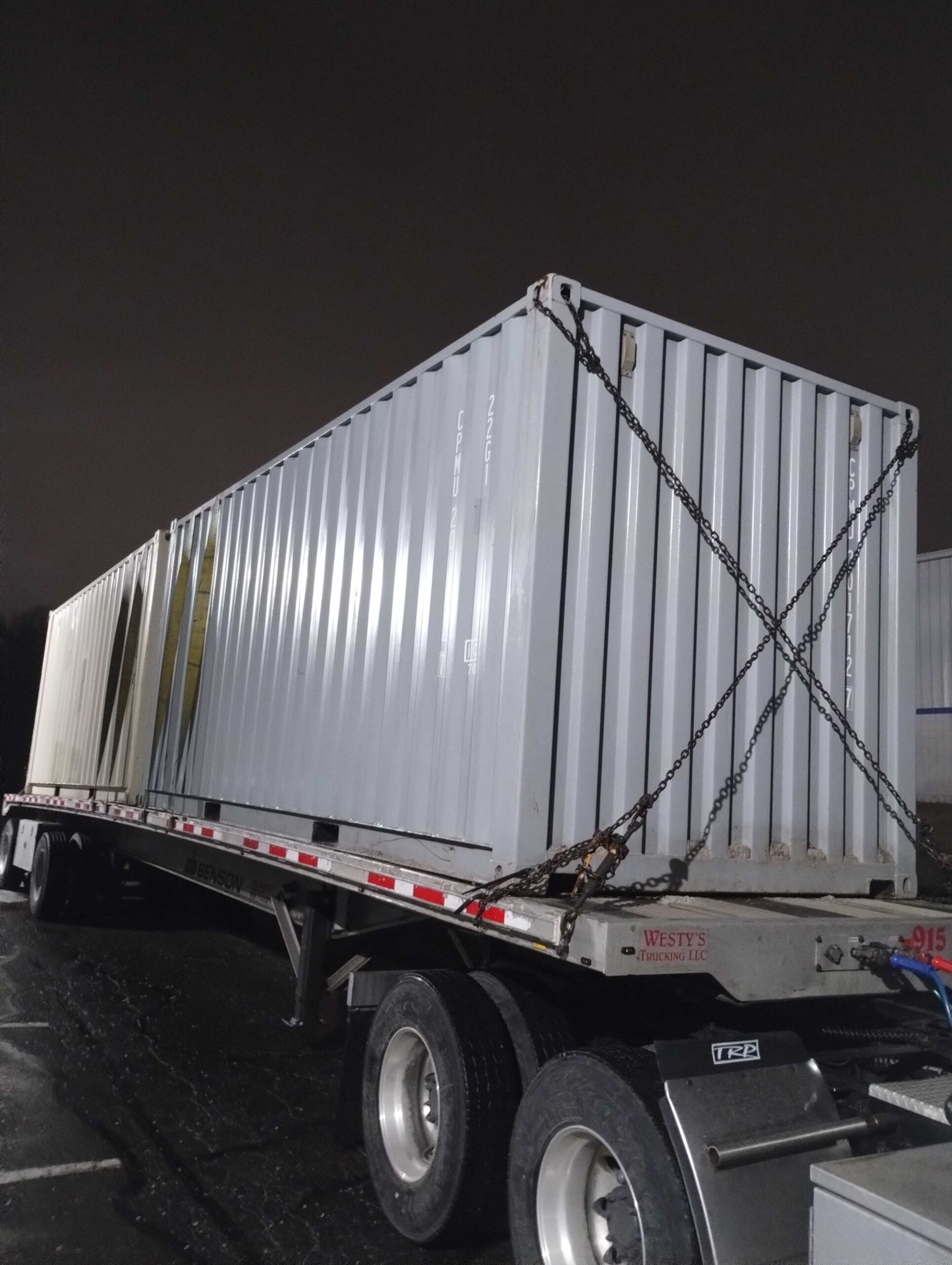 2 20 Foot Containers with Water Filtration Equipment