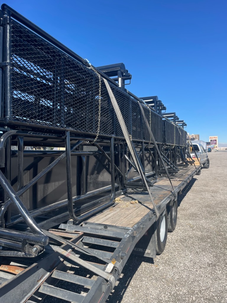 2 Bucking Shoots Rodeo Equipment