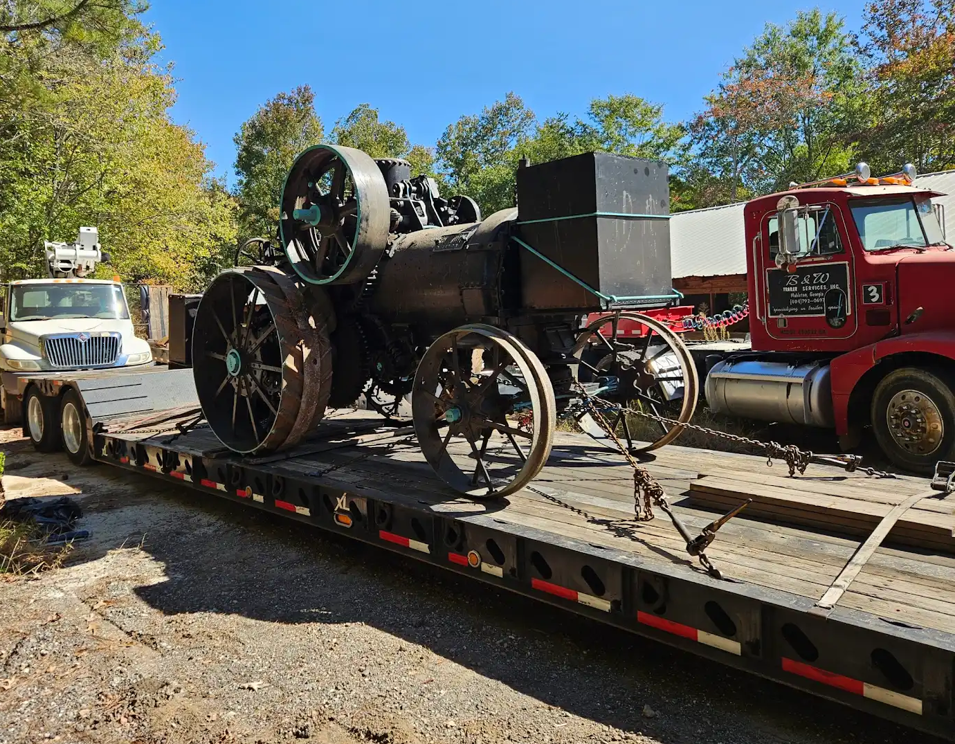 1920 Huber Steam tractor