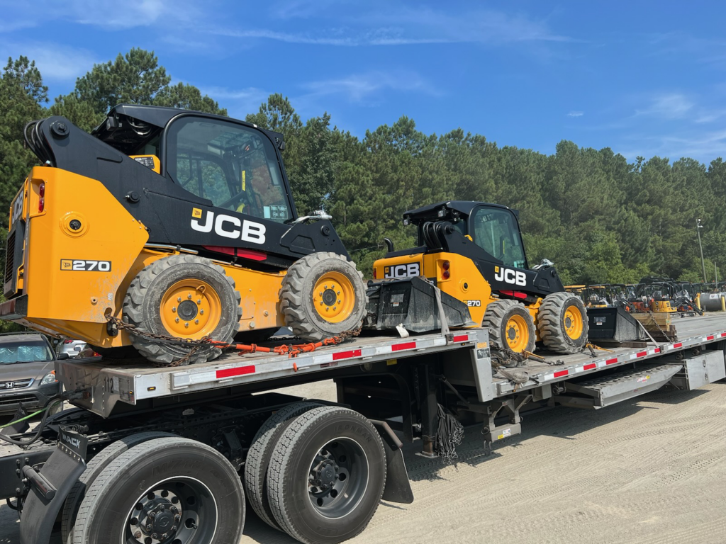 2 JCB 270w Skid Steer Loader