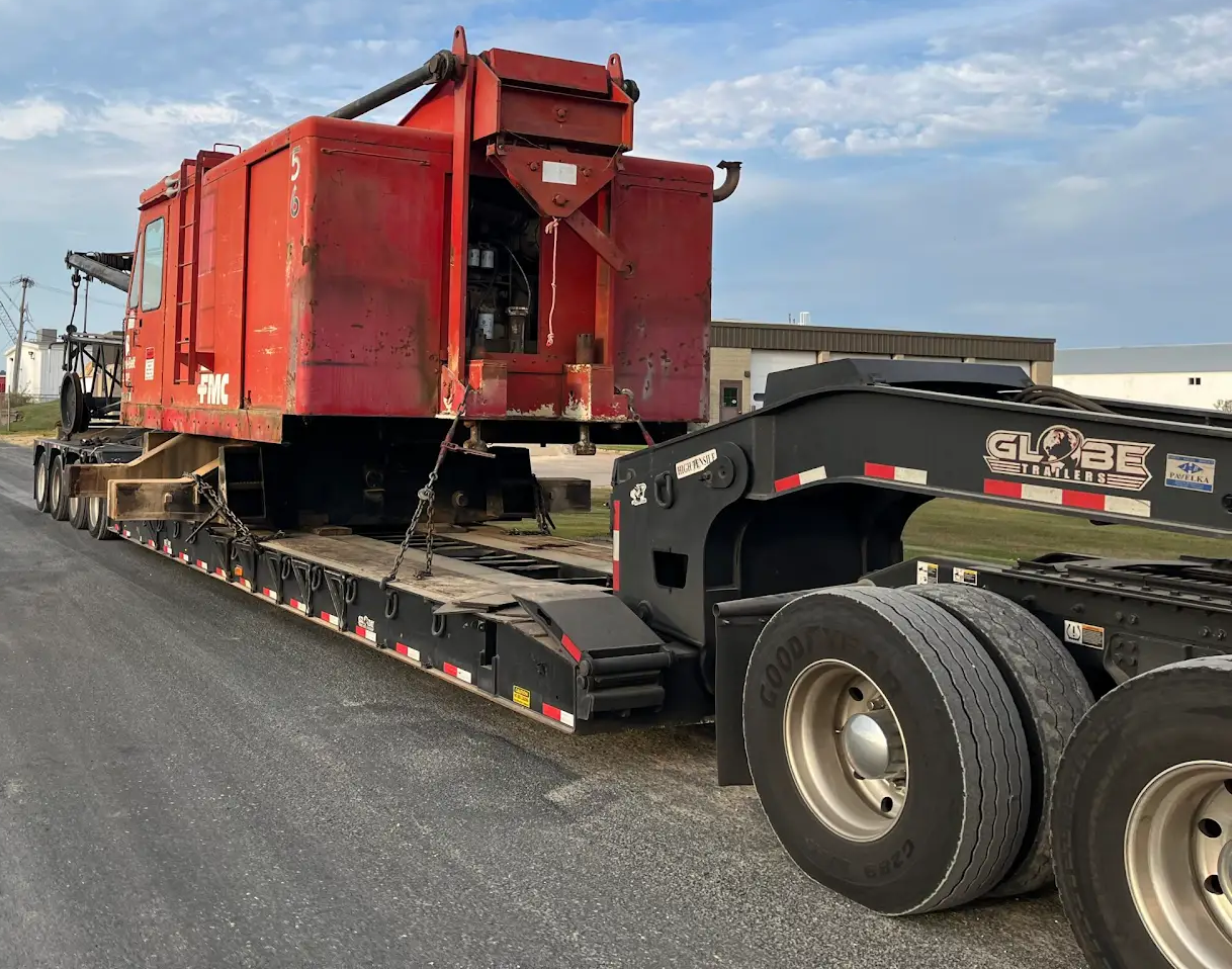 Link belt LS 338 crane body