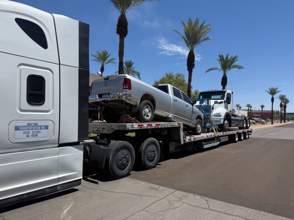 2014 Kenworth Day Cab, Genie GS 1930 Slab Scissor Lift, & 2014 Ram 2500 Truck