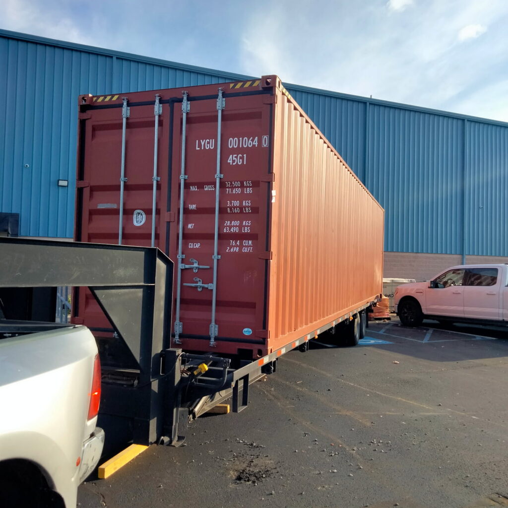 40 HC Empty Shipping Container 