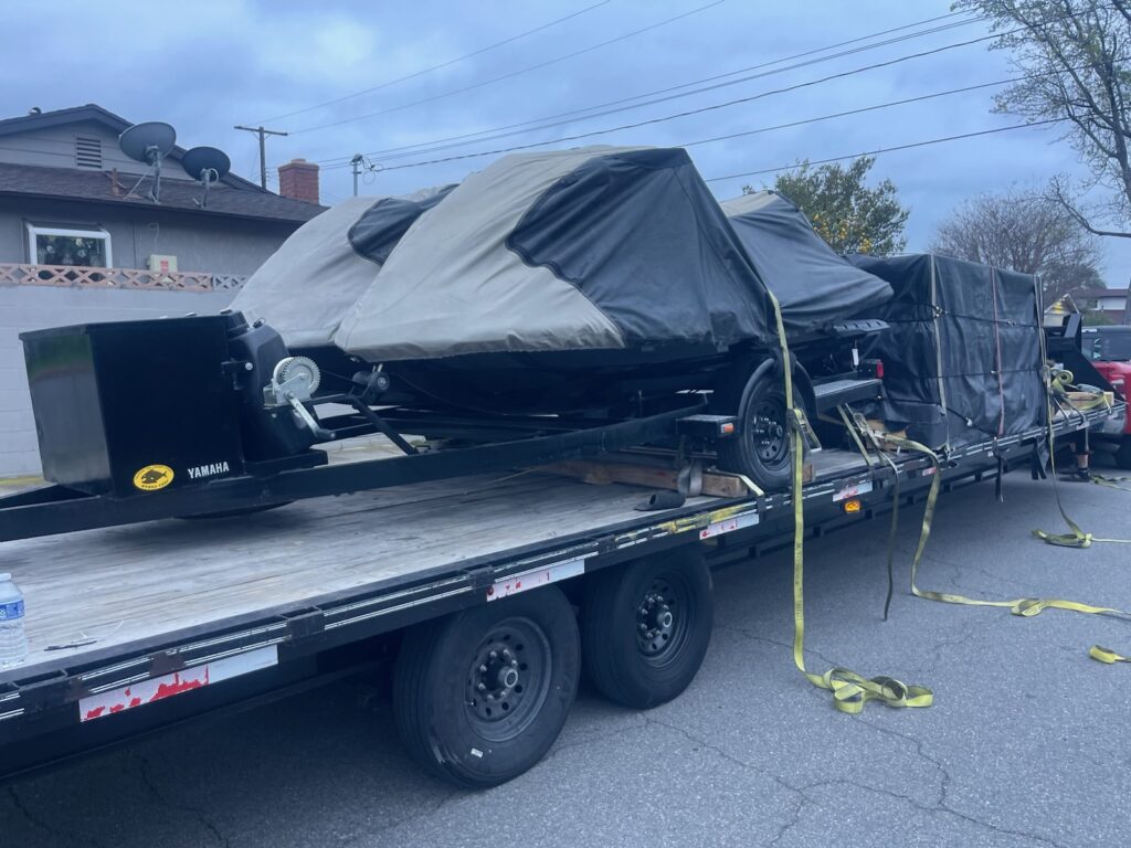 Jet Ski On Trailer