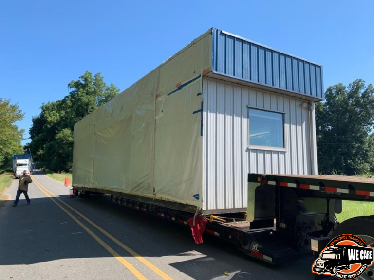 transporting a mobile office