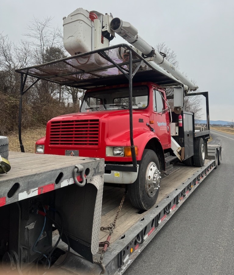 1996 International 4700 Bucket Boom Truck