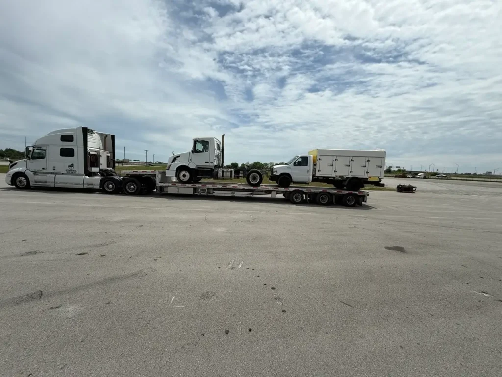 Volvo Day cab and Ford E450 Truck