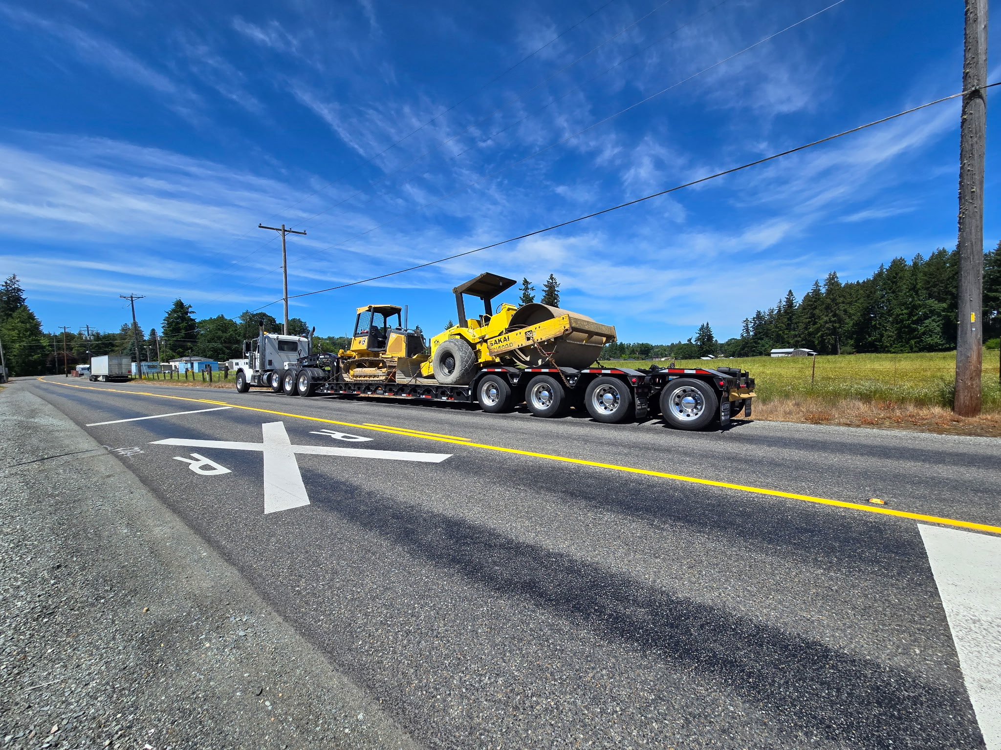 John Deere Dozer and Tractor
