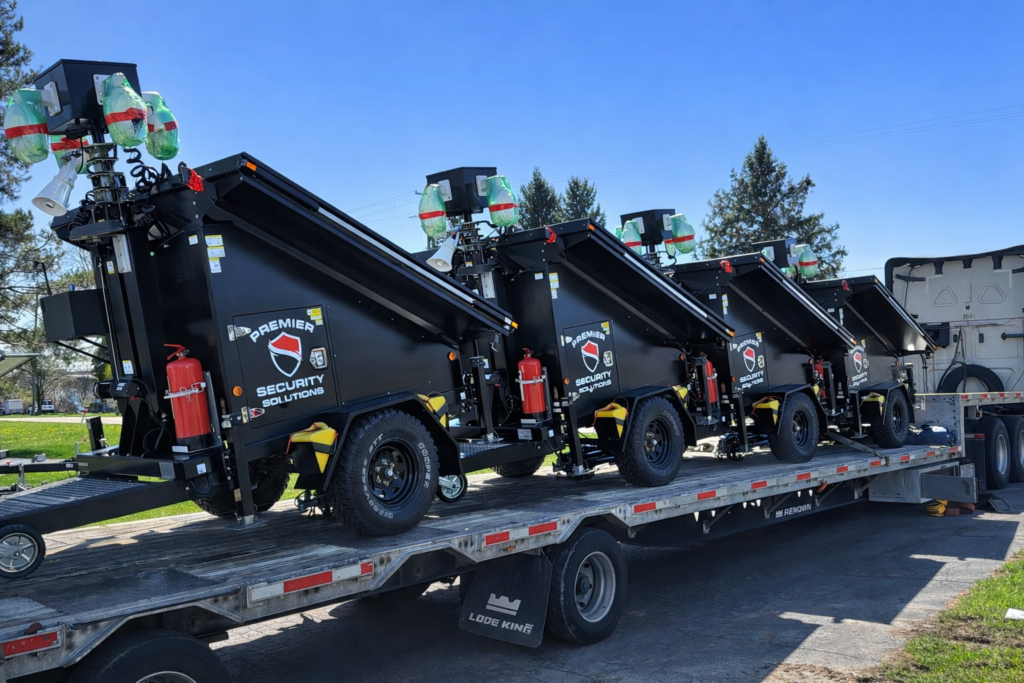 (4) 2025 Surveillance Trailers