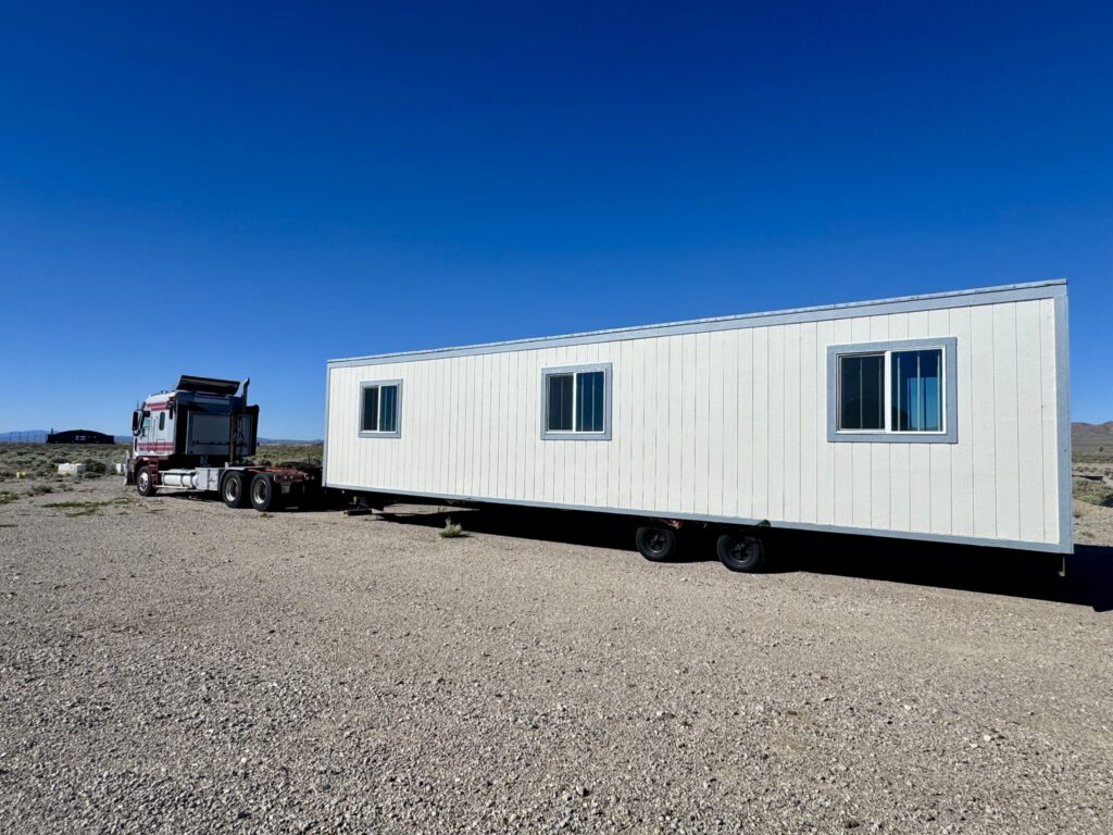 Construction Site Mobile Office Trailer