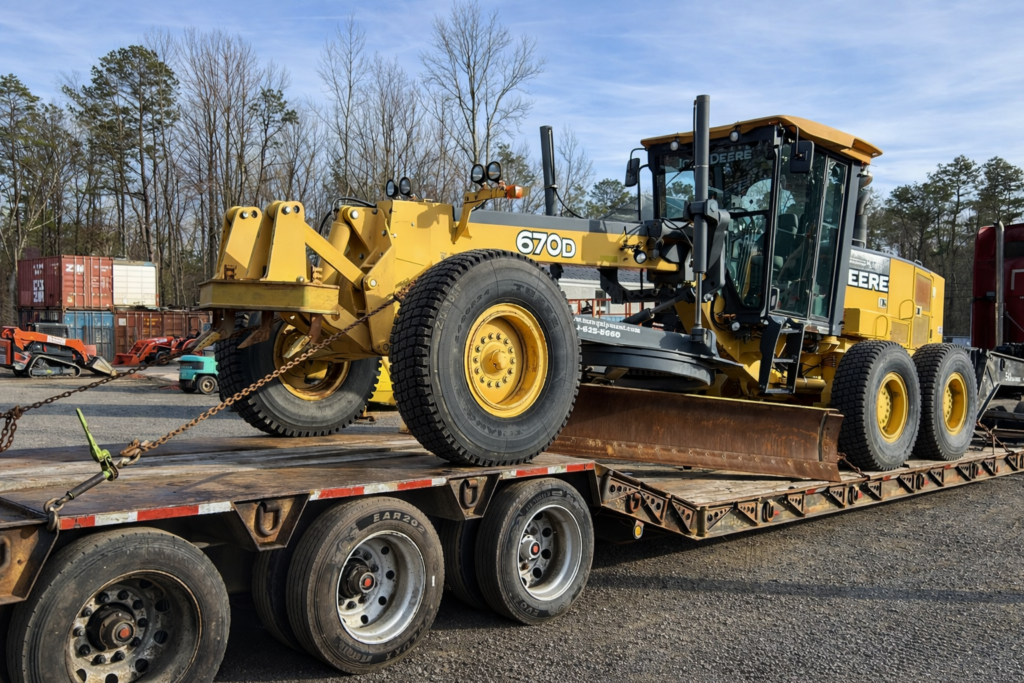 John Deere 670D Grader