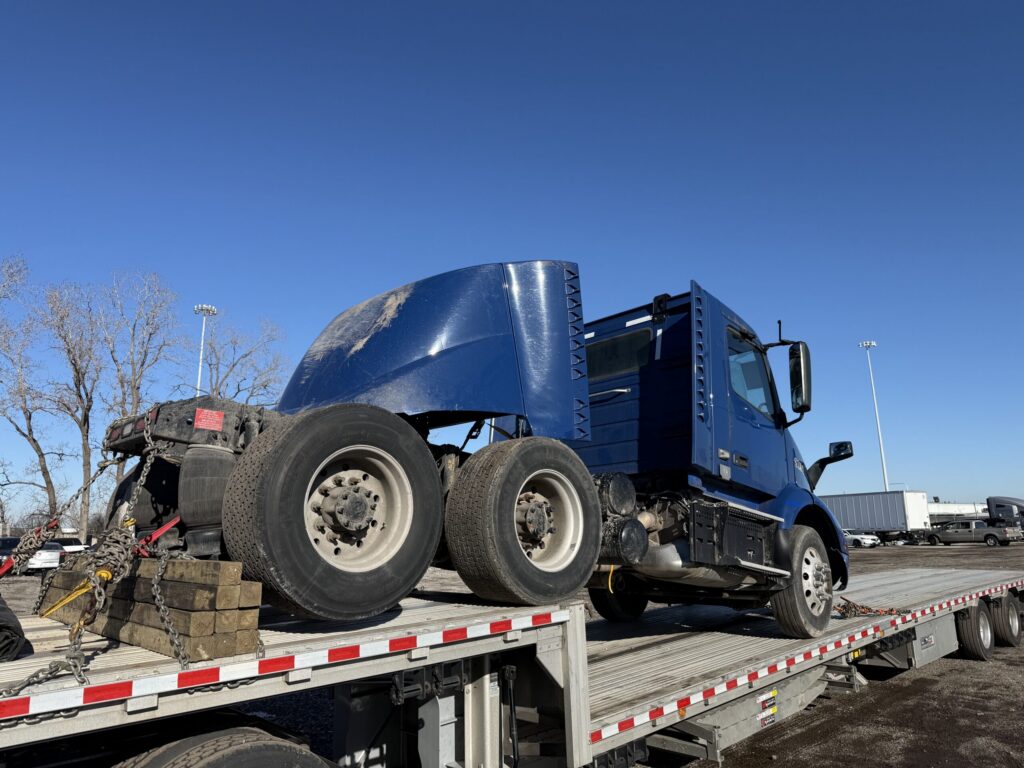 2020 Volvo Day Cab with Wind Fairing