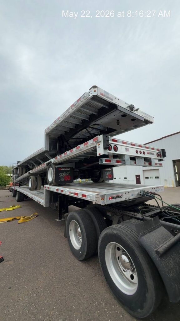 New Manac Beaver Tail Trailers