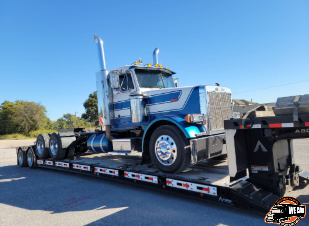 Transporting a truck