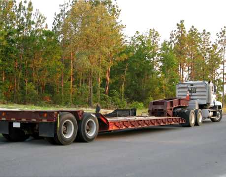 Flatbed truck