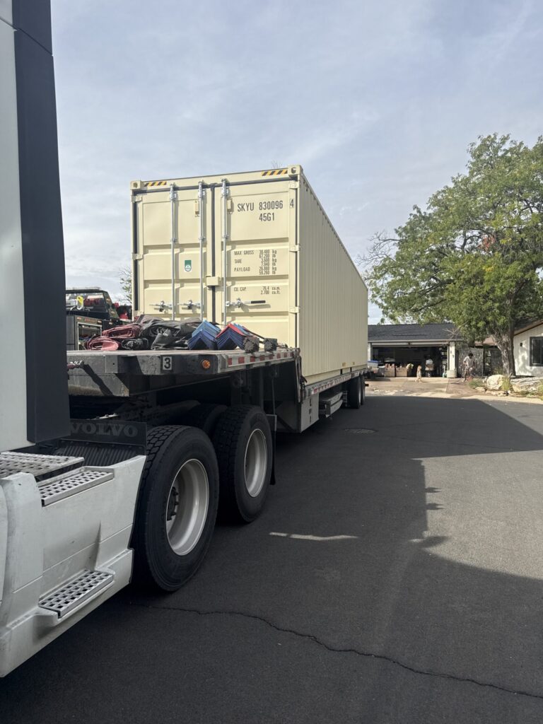Loaded 40' HC Container