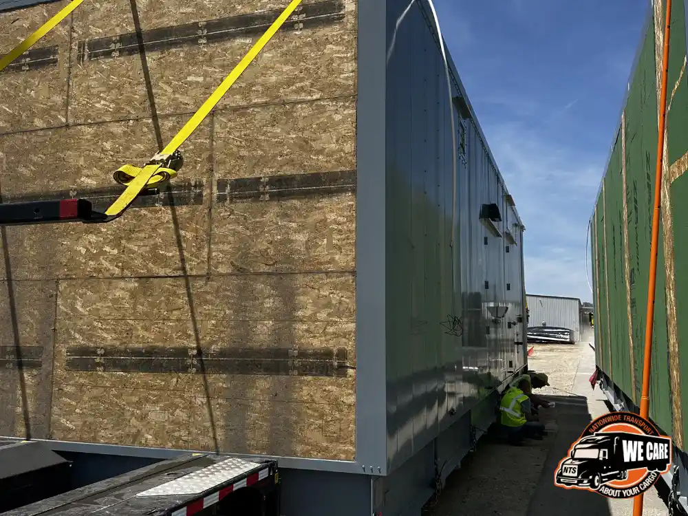 transporting a data center